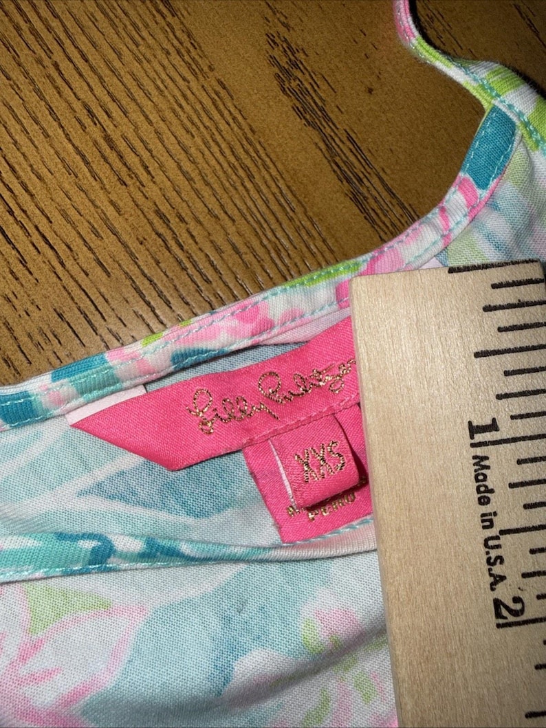 Lilly Pulitzer Margot Hot On The Scene swing tankjurk van pima-katoenjersey, maat XS afbeelding 8