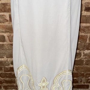 Anthropologie Floreat Szaro-złota spódnica maxi z koralikami, bogato haftowana, rozmiar 6, boho zdjęcie 5