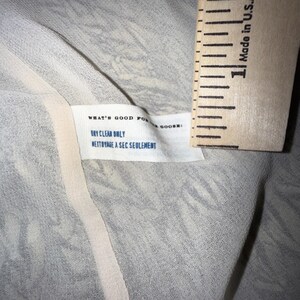 Anthropologie Leifsdottir Marinblå Krämfärgad Abstrakt 100% Siden Halter Maxiklänning 8 EUC bild 13