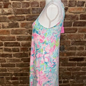 Lilly Pulitzer Margot Hot On The Scene swing tankjurk van pima-katoenjersey, maat XS afbeelding 3