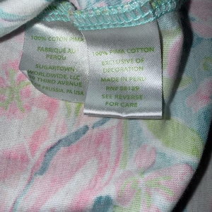 Lilly Pulitzer Margot Hot On The Scene swing tankjurk van pima-katoenjersey, maat XS afbeelding 9