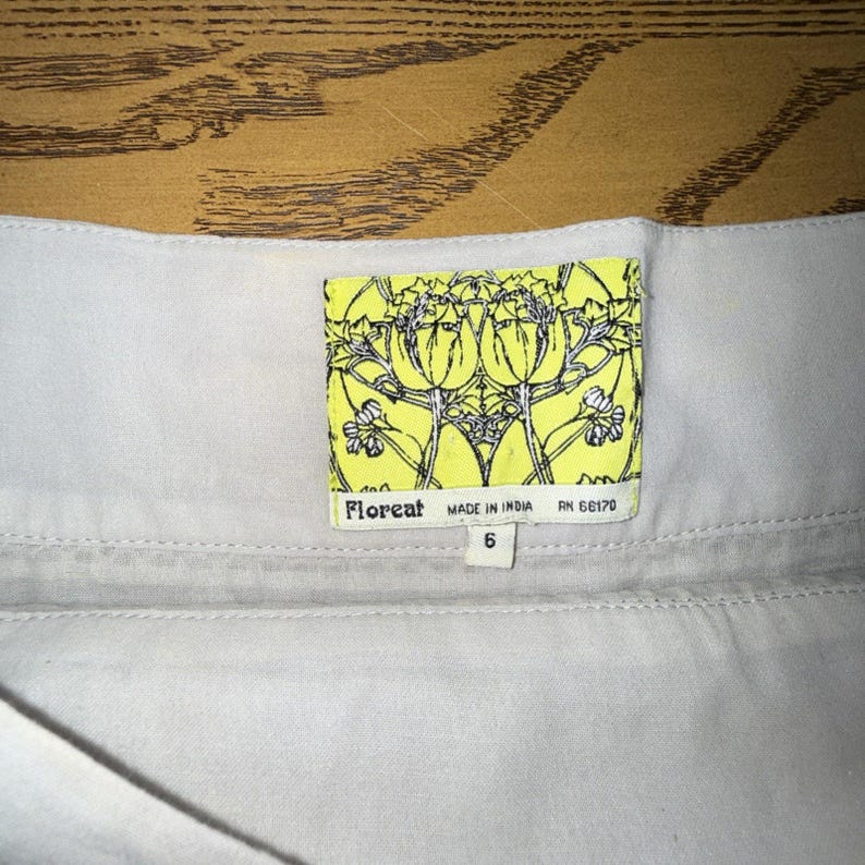 Anthropologie Floreat Szaro-złota spódnica maxi z koralikami, bogato haftowana, rozmiar 6, boho zdjęcie 7