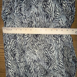 Anthropologie Leifsdottir Marinblå Krämfärgad Abstrakt 100% Siden Halter Maxiklänning 8 EUC bild 9