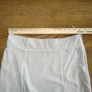 Anthropologie Floreat Szaro-złota spódnica maxi z koralikami, bogato haftowana, rozmiar 6, boho zdjęcie 6