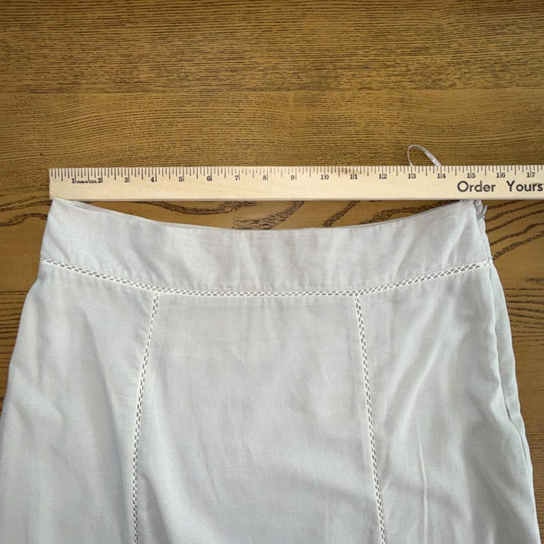 Anthropologie Floreat Szaro-złota spódnica maxi z koralikami, bogato haftowana, rozmiar 6, boho zdjęcie 6