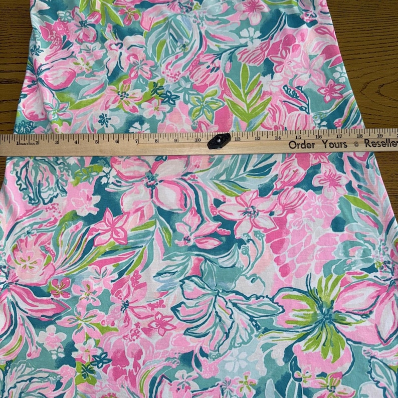 Lilly Pulitzer Margot Hot On The Scene swing tankjurk van pima-katoenjersey, maat XS afbeelding 6