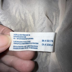 Anthropologie Leifsdottir Marinblå Krämfärgad Abstrakt 100% Siden Halter Maxiklänning 8 EUC bild 12
