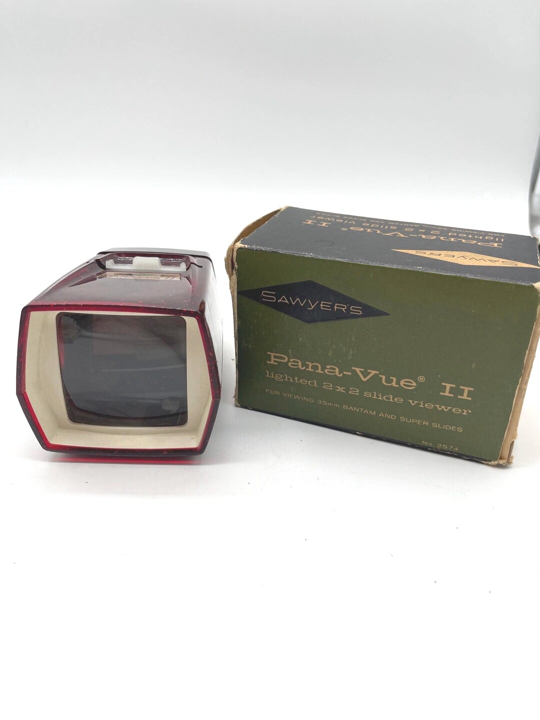 Pace View Ii VTG Pana-vue II Lighted 2x2 Slide Viewer. - Etsy