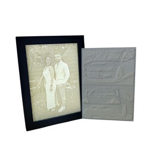 LED Lithophane Photo Frame