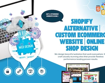 Shopify Alternative | Custom Ecommerce Website | Online Shop Design