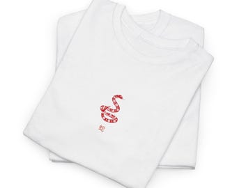 Chinese dierenriem, uniseks zwaar katoenen T-shirt, gepersonaliseerd alle 12 Chinese dierentekens, T-shirt dierenriem/astrologie