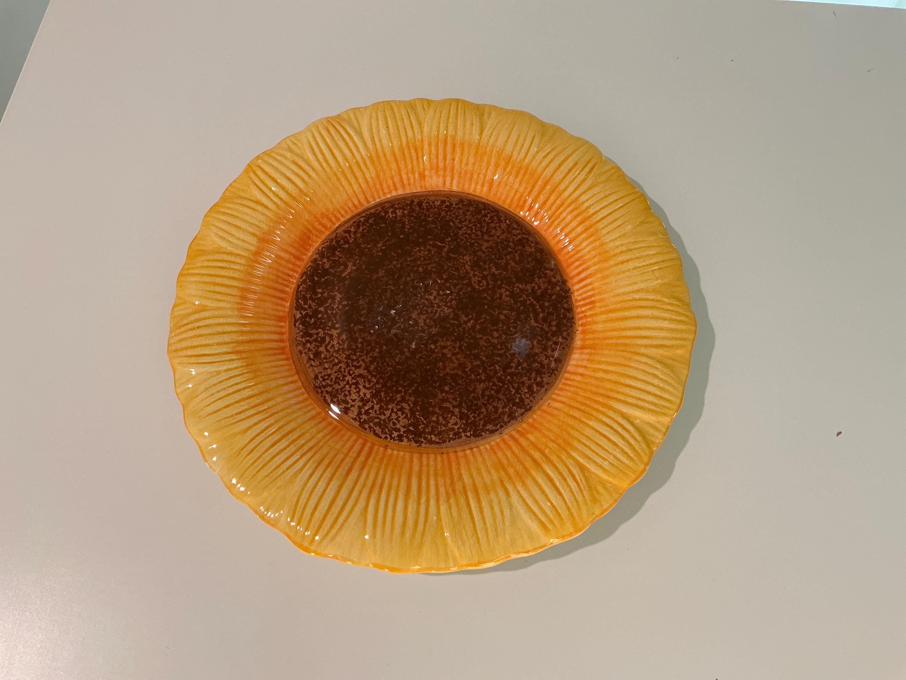 ひまわりの装飾皿 - Etsy 日本