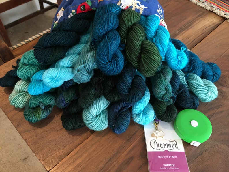 2020 Advent Calendar Yarn Kit Etsy