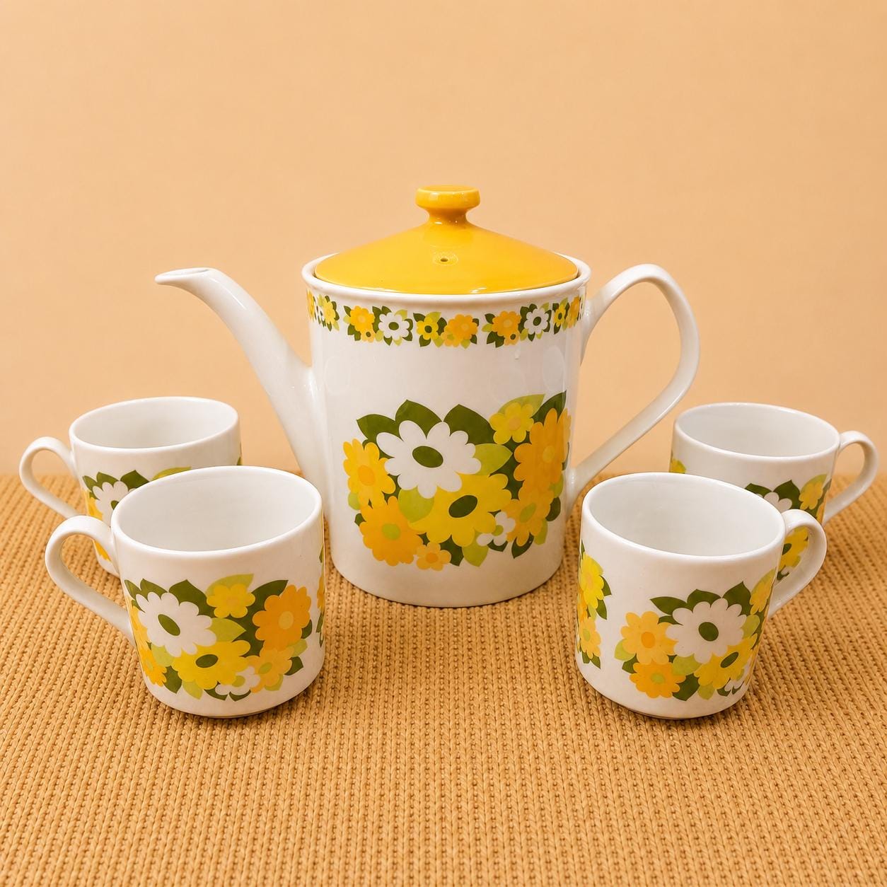 Vintage Johnson Brothers “kerrydale” Tea Set | Mid-century Modern