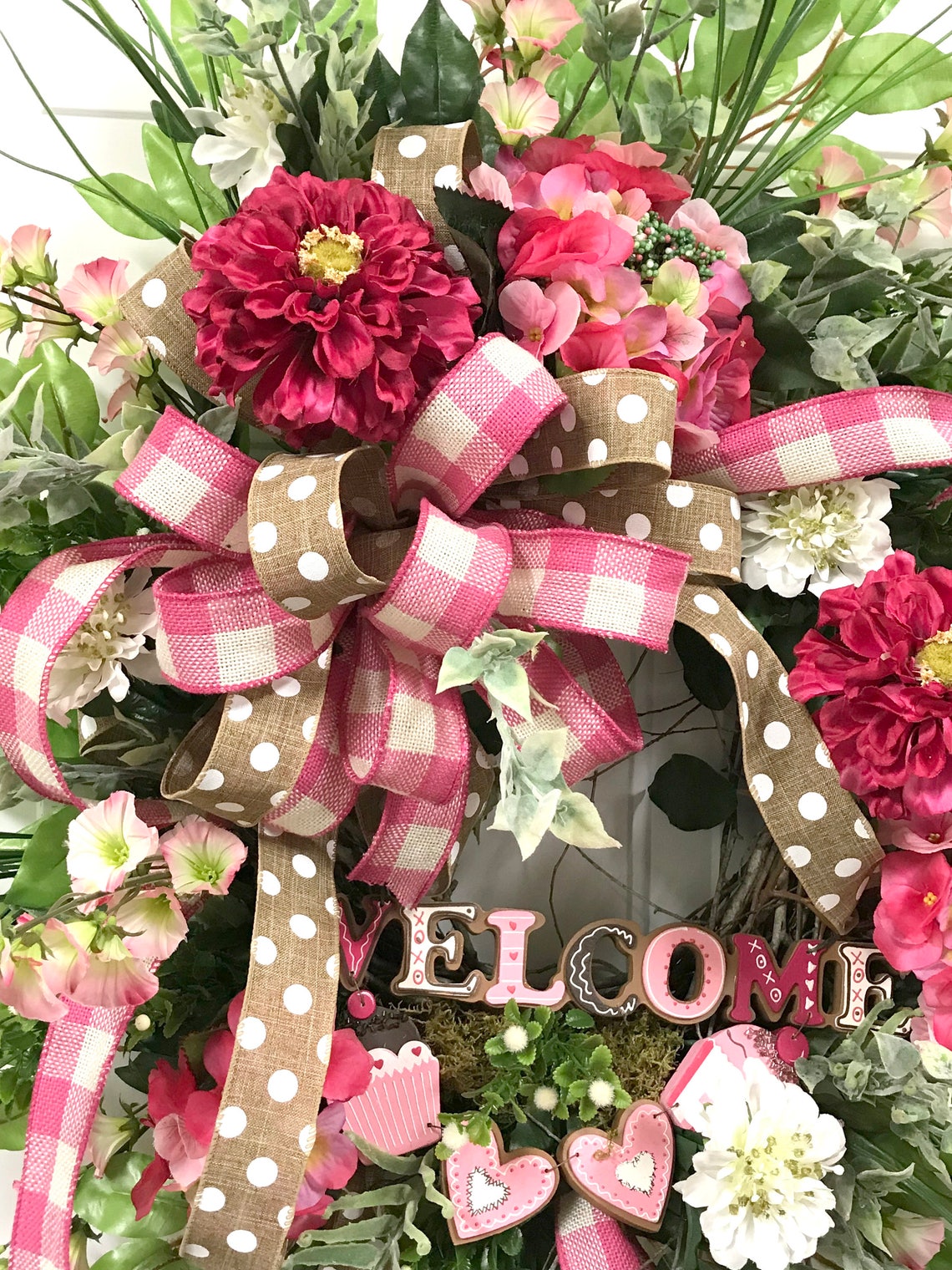 Valentine's Day Wreath Valentine Wreaths for Front Door Etsy