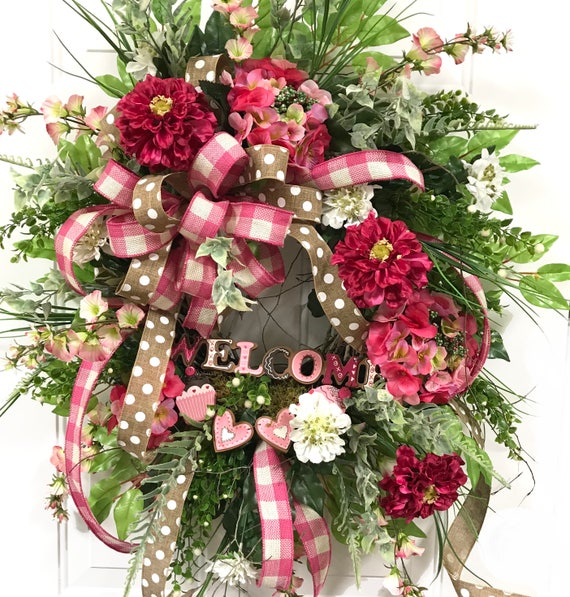 Valentine's Day Wreath Valentine Wreaths for Front Door Etsy