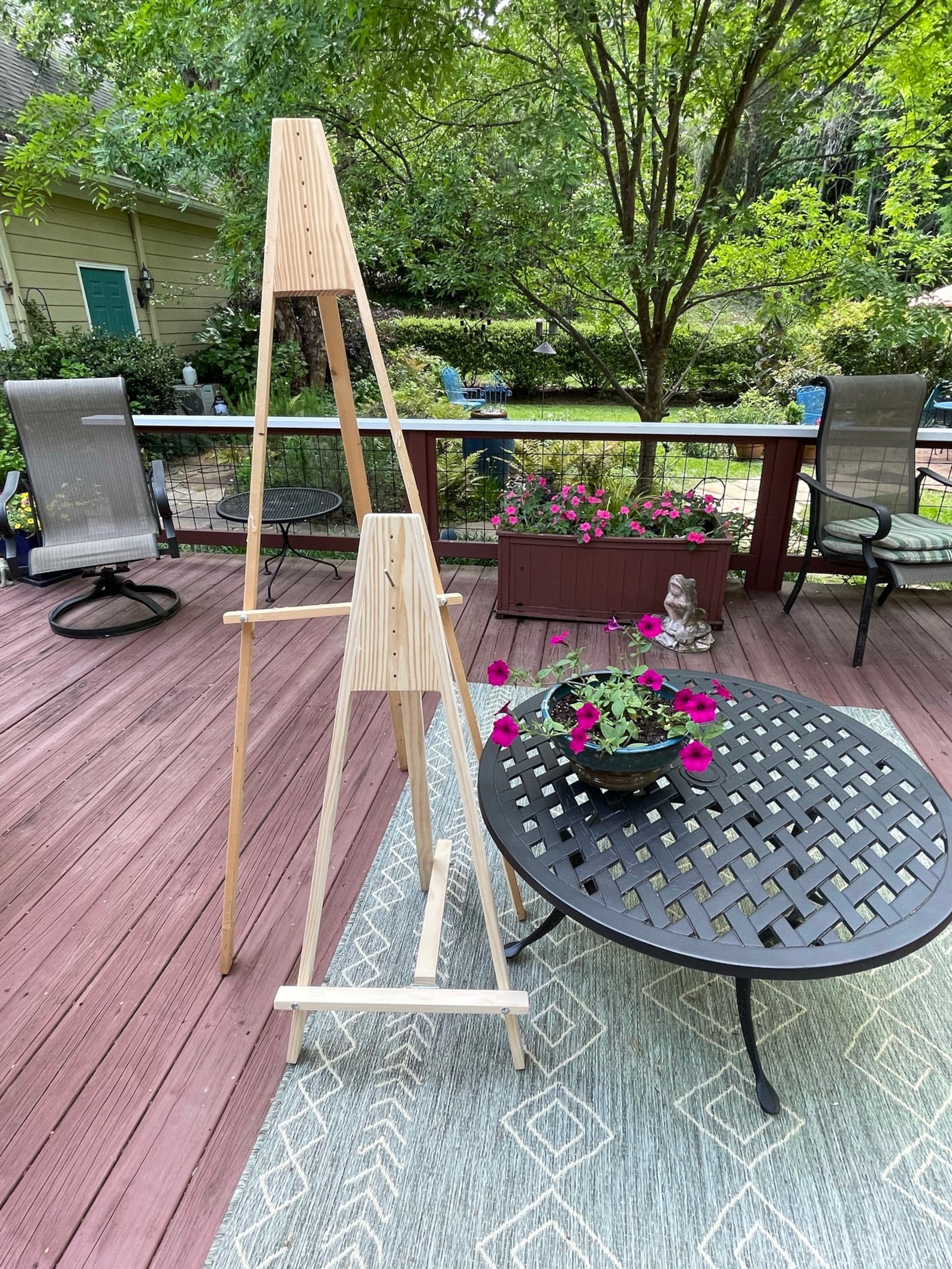 Wreath Making Easel Table Easel for Wreaths Adjustable Etsy