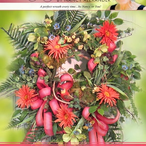 DVD Video, Spring & Summer Outdoor Wreath, DIY Video, Make This Beautiful Wreath, Learn to Make a Summer Wreath