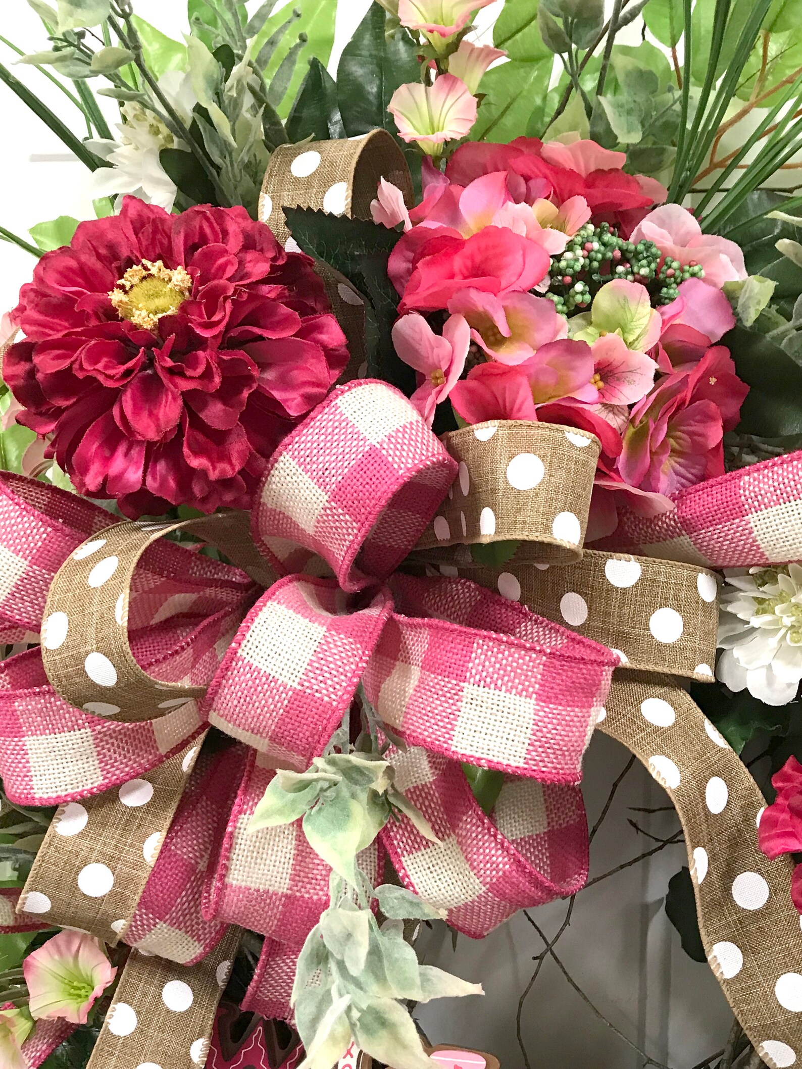 Etsy Valentines Day
 Valentine s Day Wreath Valentine Wreaths for Front Door