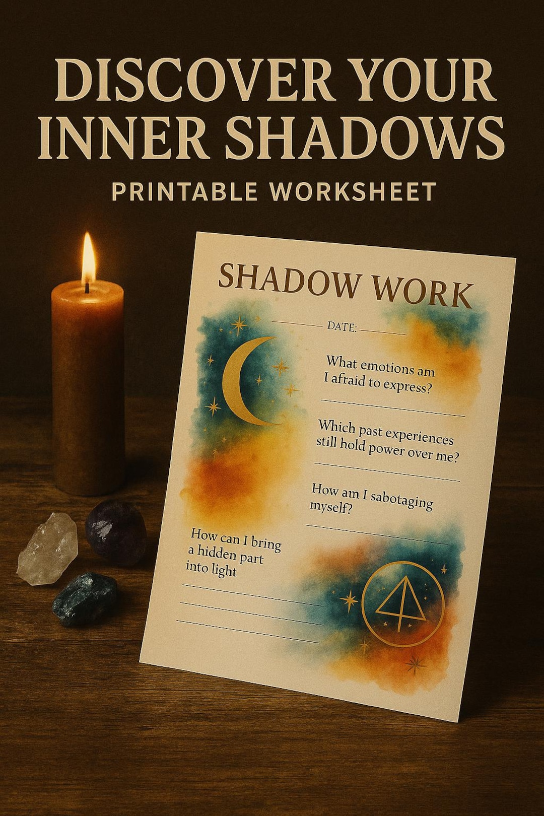 Doing Shadow Work Worksheet.pdf Shadow Work Worksheet Printable – Witchy Journal Page – Self Discovery ...
