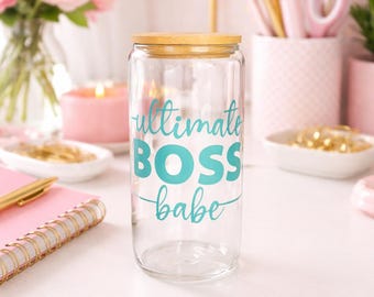 16 oz de café en verre