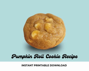 Ricetta dei biscotti arrotolati alla zucca (download digitale)
