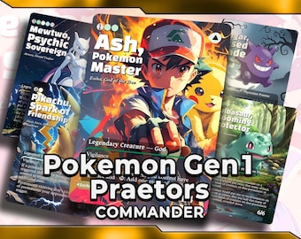 Poke Gen1 EDH Deck