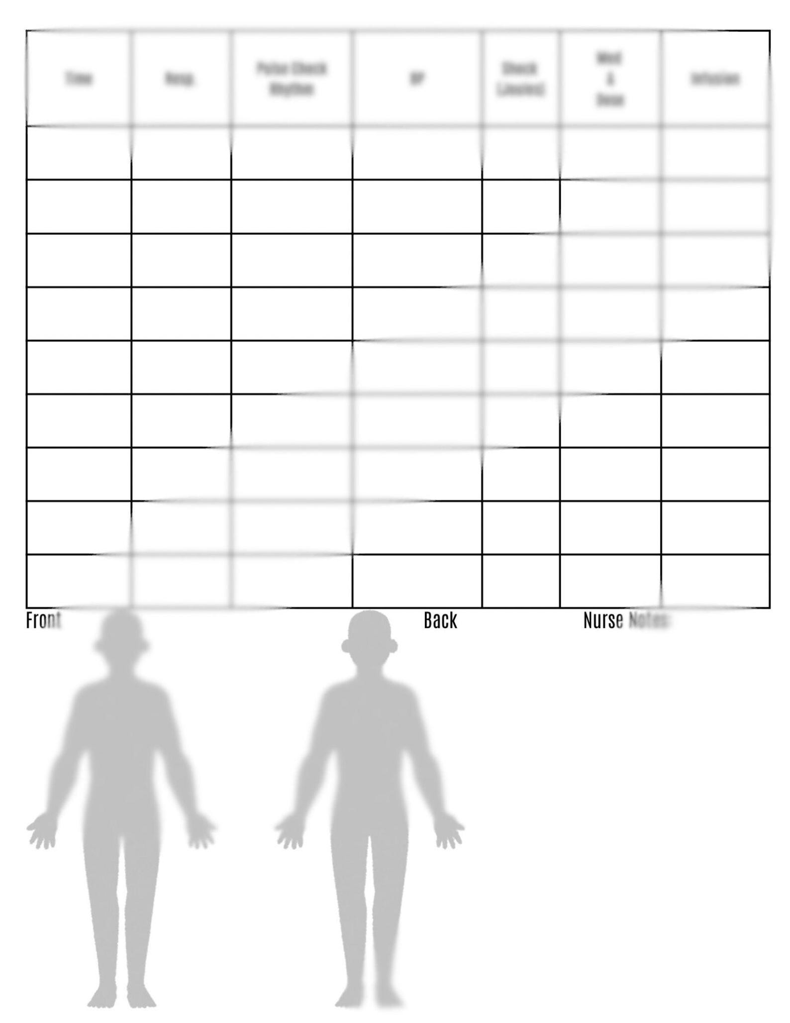 Code Blue Or Rrt Code Blue Report Sheet for Nurses (printable PDF) | Nursing Report Code ...