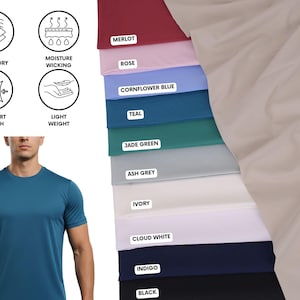Quick-Dry Poly Spandex Fabric, Activewear, Polyester Stretch, Dry Fit fabric, Stretchy, Gym wear fabric, Moisture Wicking, Sports t-shirt,