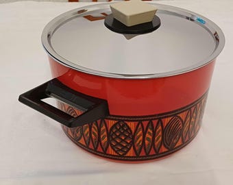 Silit Vintage rode pot uit de jaren 70