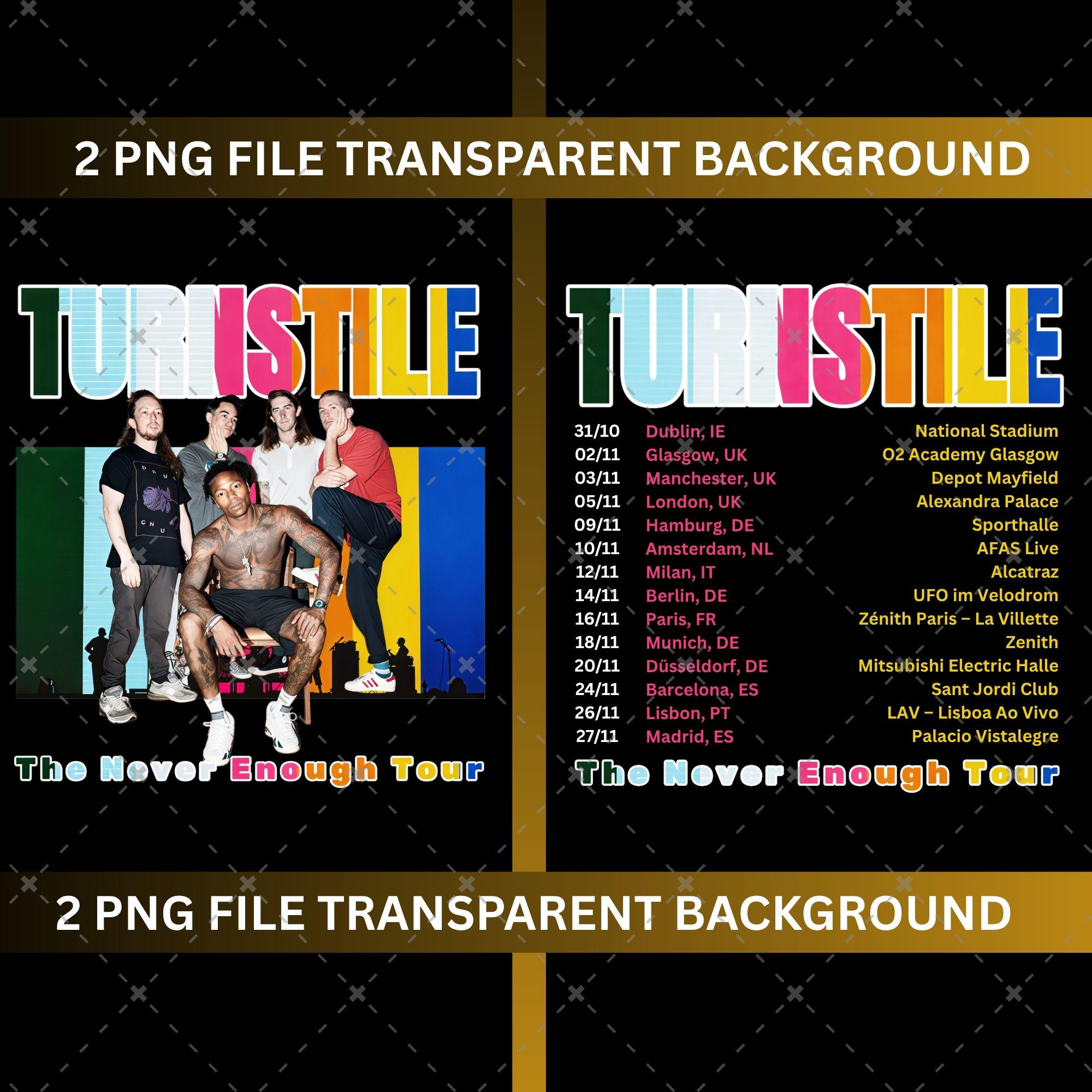 【新品】TURNSTILE ターンスタイル　ツアーグッズ　パーカー　Lサイズ　黒 新品】TURNSTILE ターンスタイル ツアーグッズ パーカー Lサイズ 黒