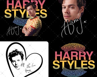 Harry Styles Tour PNG Design, Concert T-Shirt Graphic (Digital Download)