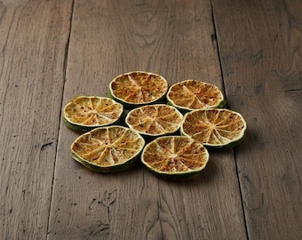 40 Tajin lime slices Dehydrated Small Batch