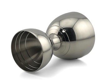 Stainless Steel Bell Jigger - 1oz & 2oz Cocktail Bar Tool