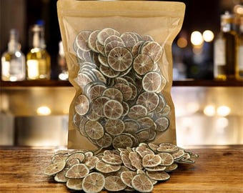 450 pieces (1lb) BULK Dehydrated lime Slices