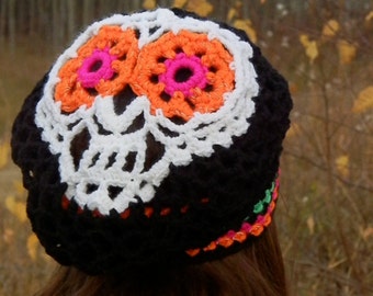 Sugar Skull Slouch, Made to Order, Glamour4You