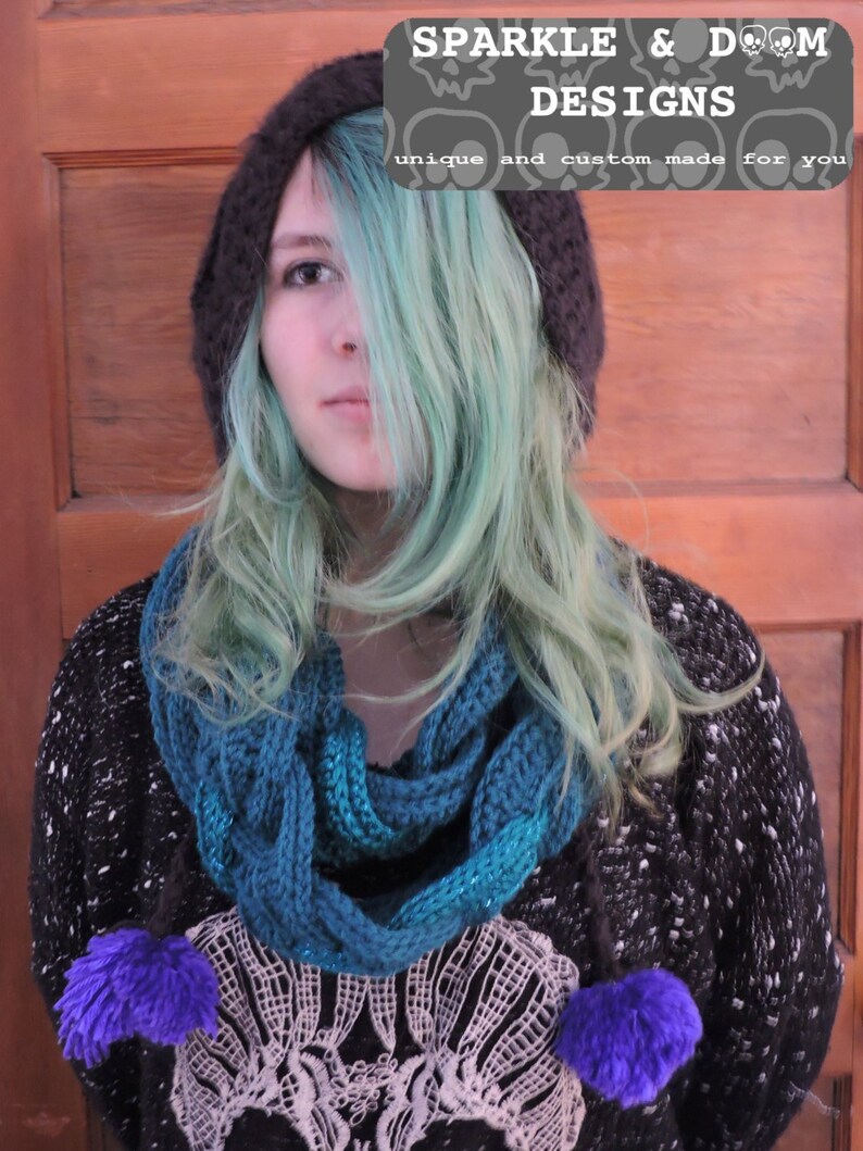 Double Layer Braided Cowl Mto Made To Order Crochet Etsy