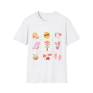 Cute Summer T-Shirt for Women, Beach Vacation Shirt, Cute Summer Outfit