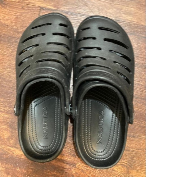 Buy Black Nautica River Edge Croc Style Sandals Shoes Men s Size 7