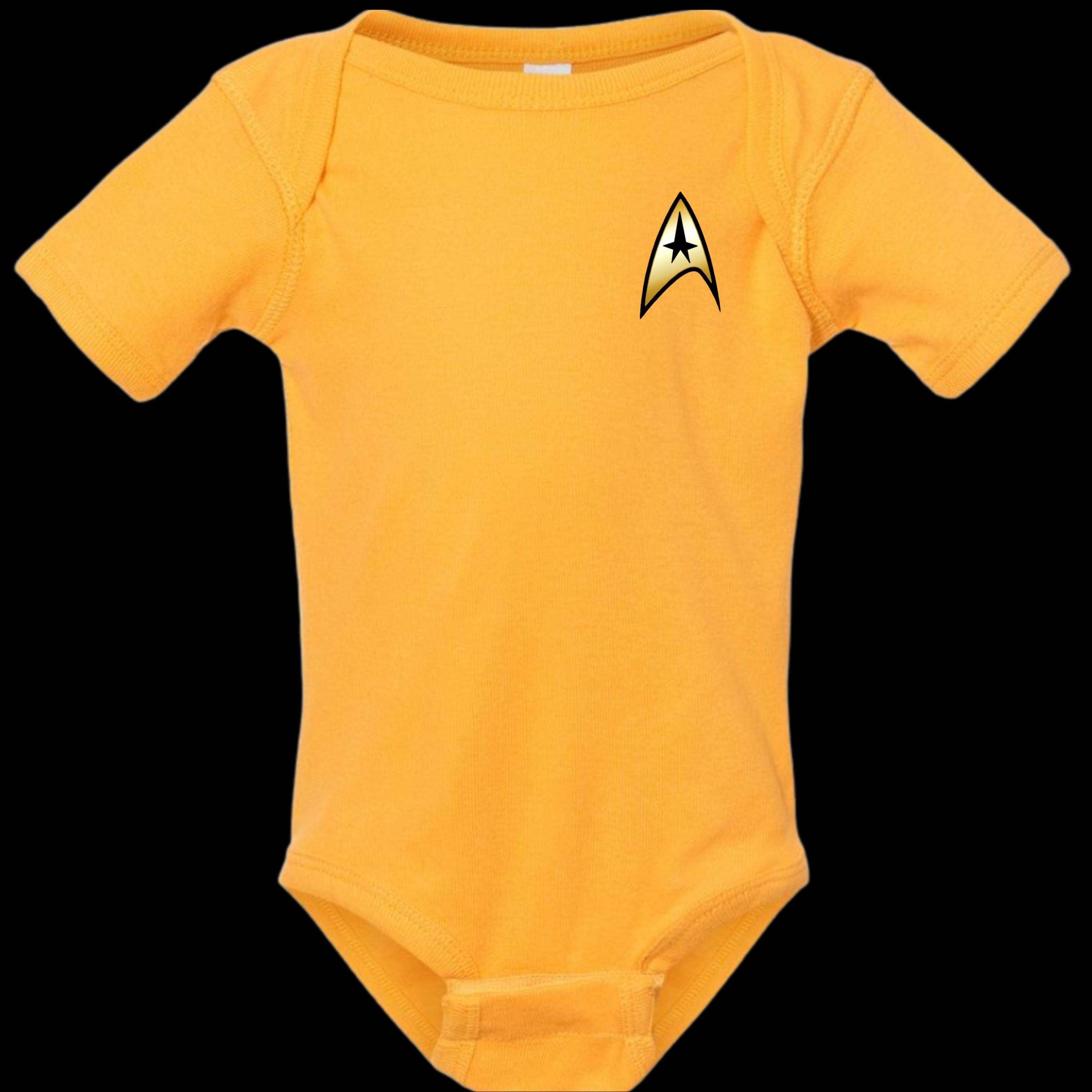Star Trek, Command, Science, & Engineering - Cotton bodysuit - Baby or Toddler Outfit