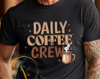 Täglicher heißer Kaffee Crew T-Shirt