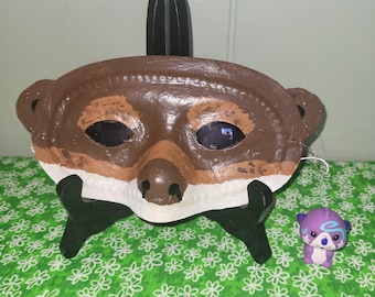 Recycled waterproof otter Therian mask + toy!! (CHEAP!!!!!!)