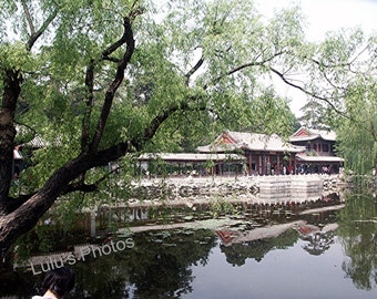 The Gardens of the Summer Palace in China, Landscape Photography, Personalized Cards, Prints