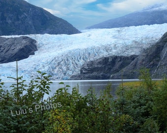 Alaska, Mendenhall Glacier, Landscape Photography, Prints and Personalized Cards