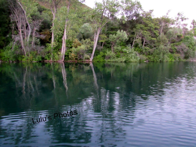 Reflections on the Lake, Landscape Photography, Prints and Personalized Cards image 1