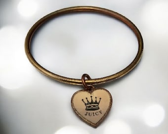 Charm Bracelet Gold Juicy Couture: Vintage Celestial Logo  display picture 1