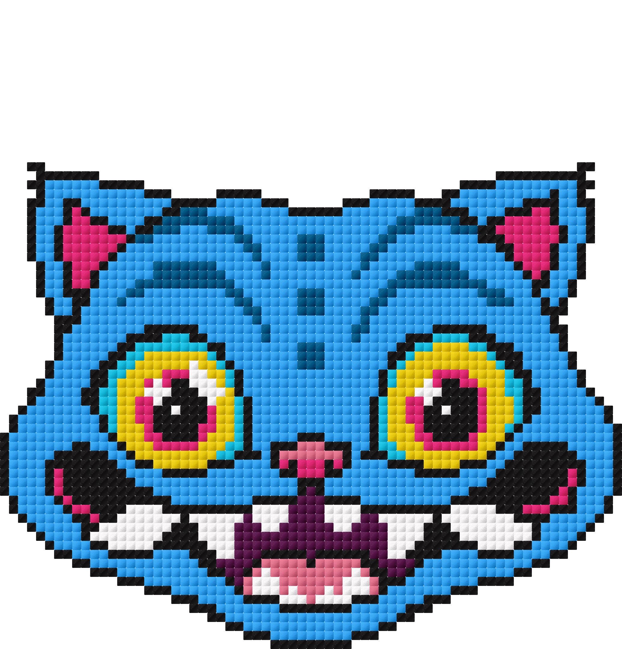 Derpy Cat Needlepoint Chart - Etsy