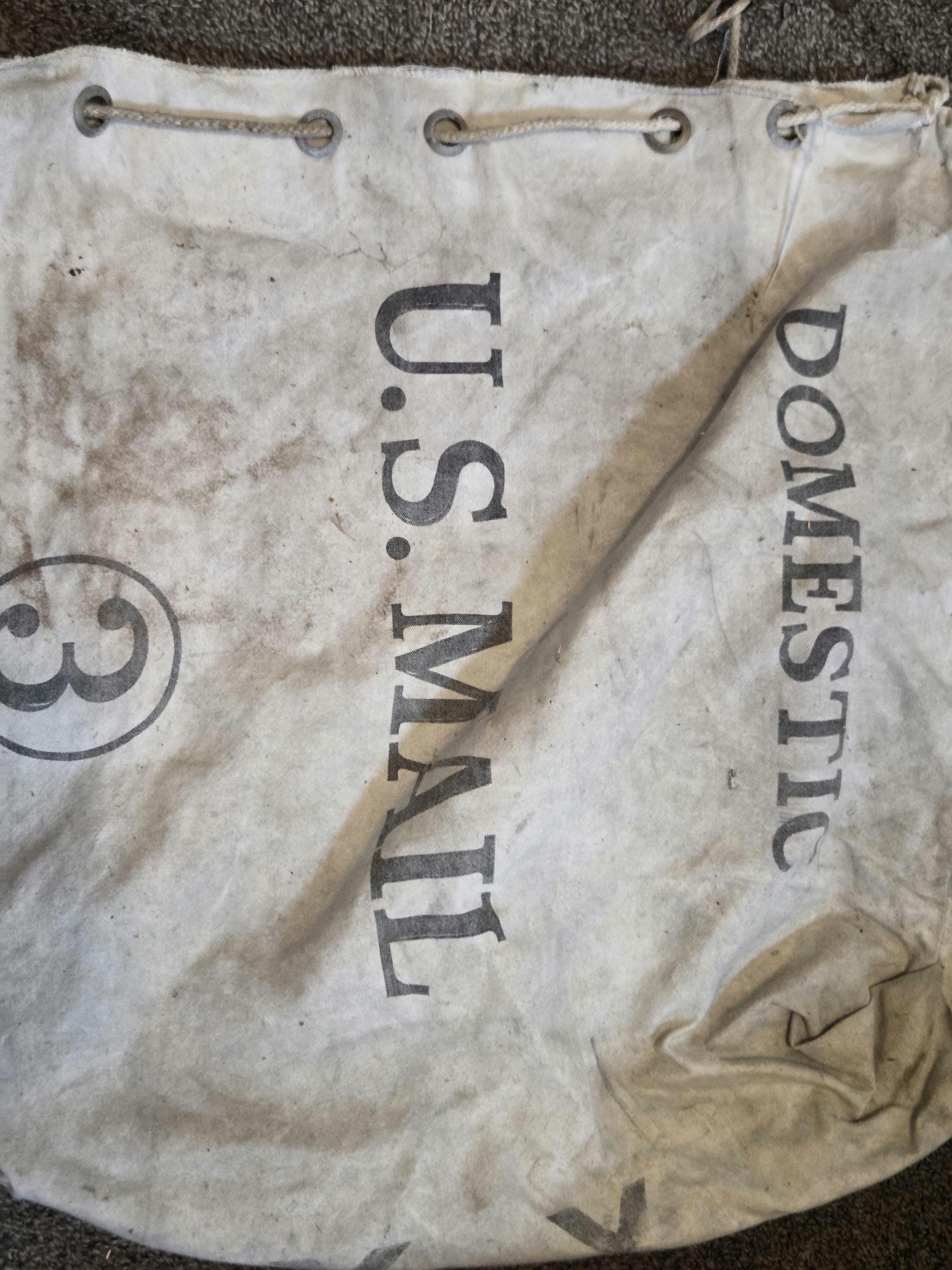 Vintage U.s. Mail Bag - Etsy