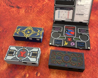 Tabellone segnapunti e spazio per segnalini e dadi - Manuale di istruzioni di StarCraft