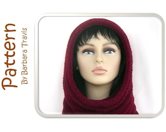 Strickanleitung Snood Hood Beehive Design H1001 Eternity